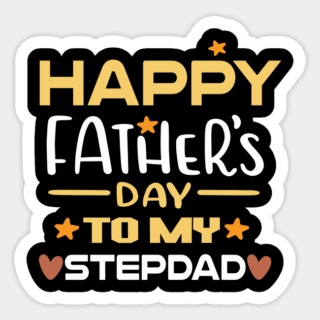 happy fathers day to my stepdad Sticker by Tetsue